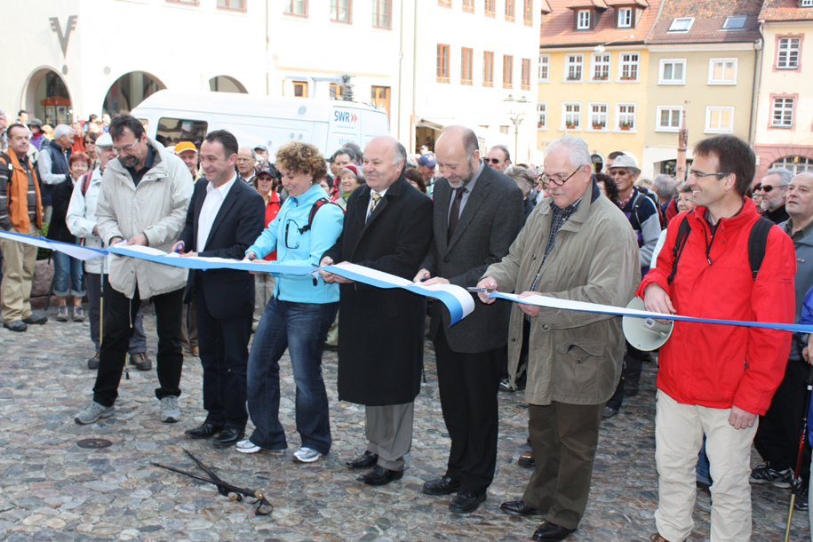 Eroeffnung des Kaiserstuhlpfades am 17. April 2010